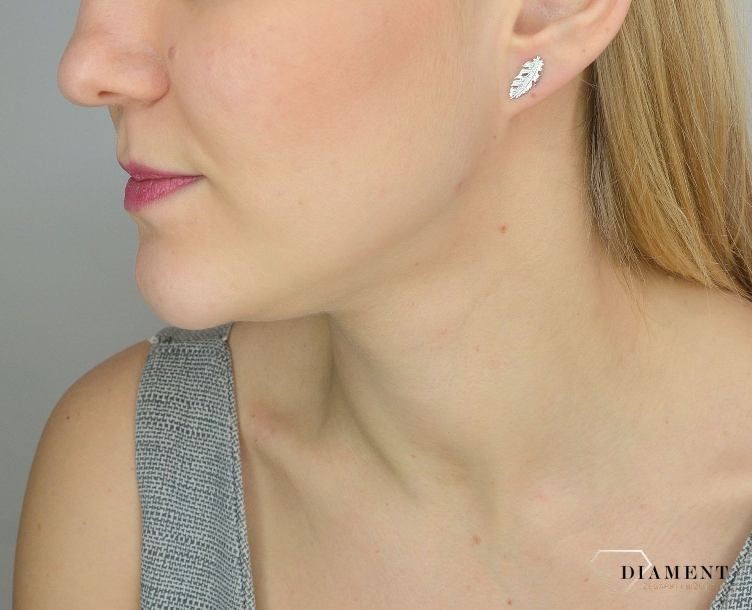 Srebrne kolczyki 925 pióra 271220760190.jpg