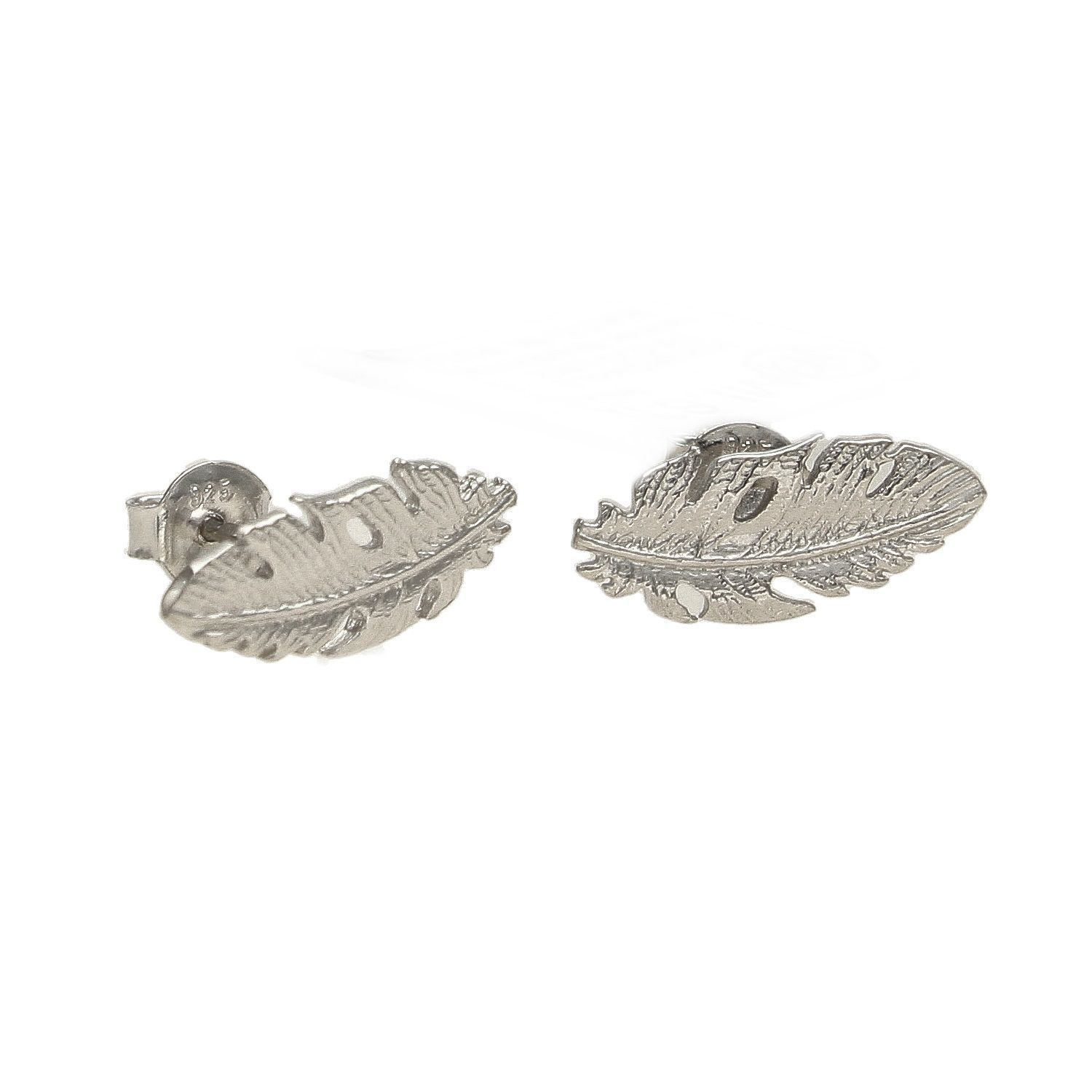 Srebrne kolczyki 925 pióra 271220760190.jpg