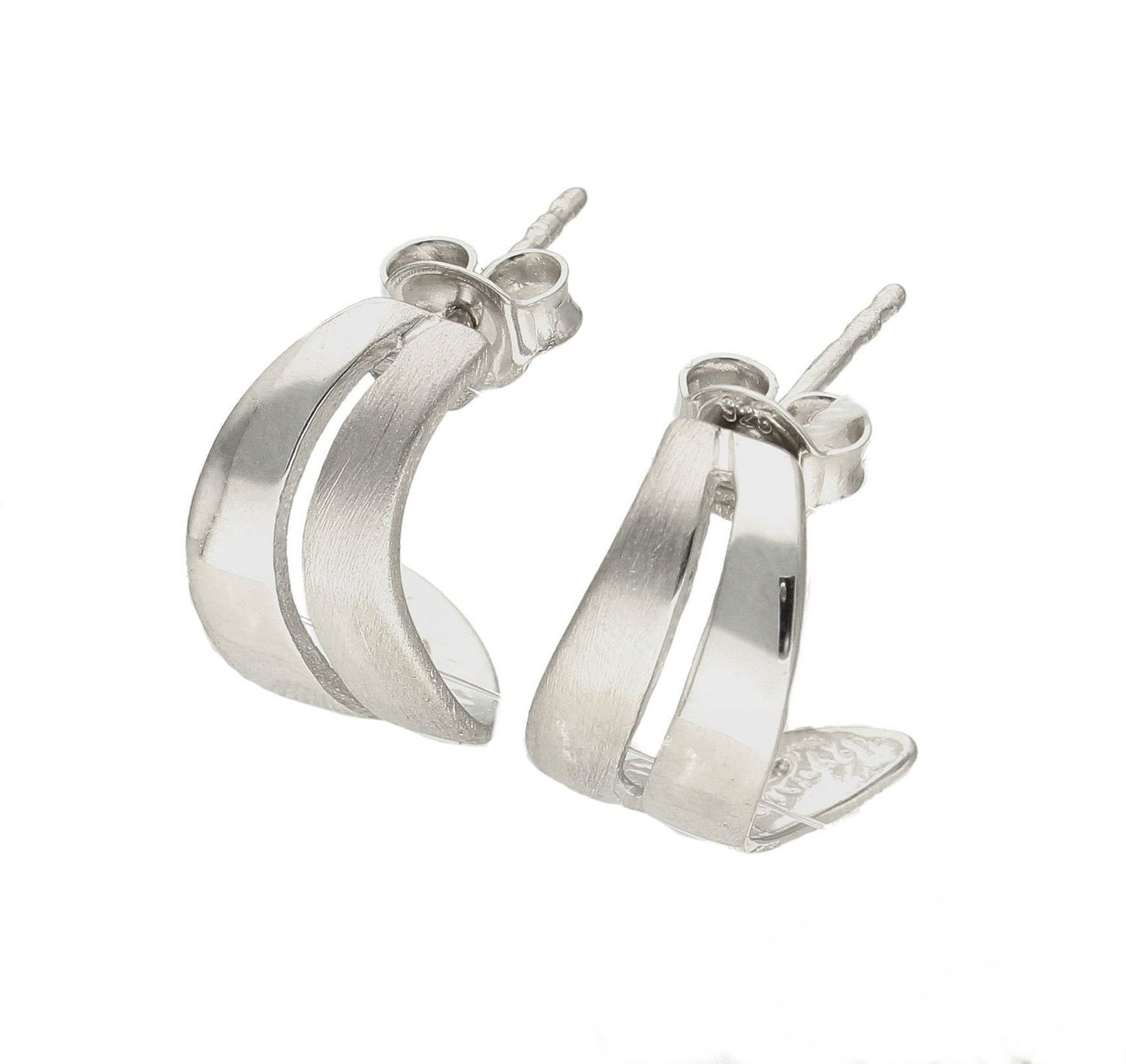 Kolczyki srebrne gładkie 27122973.jpg