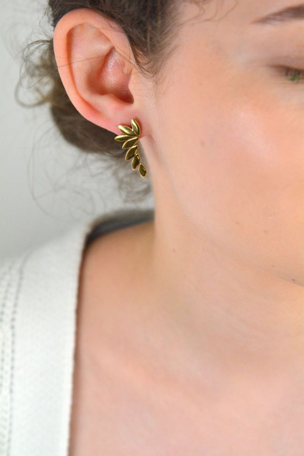 Srebrne 925 pozłacane listki różne długości 271235050320.jpg