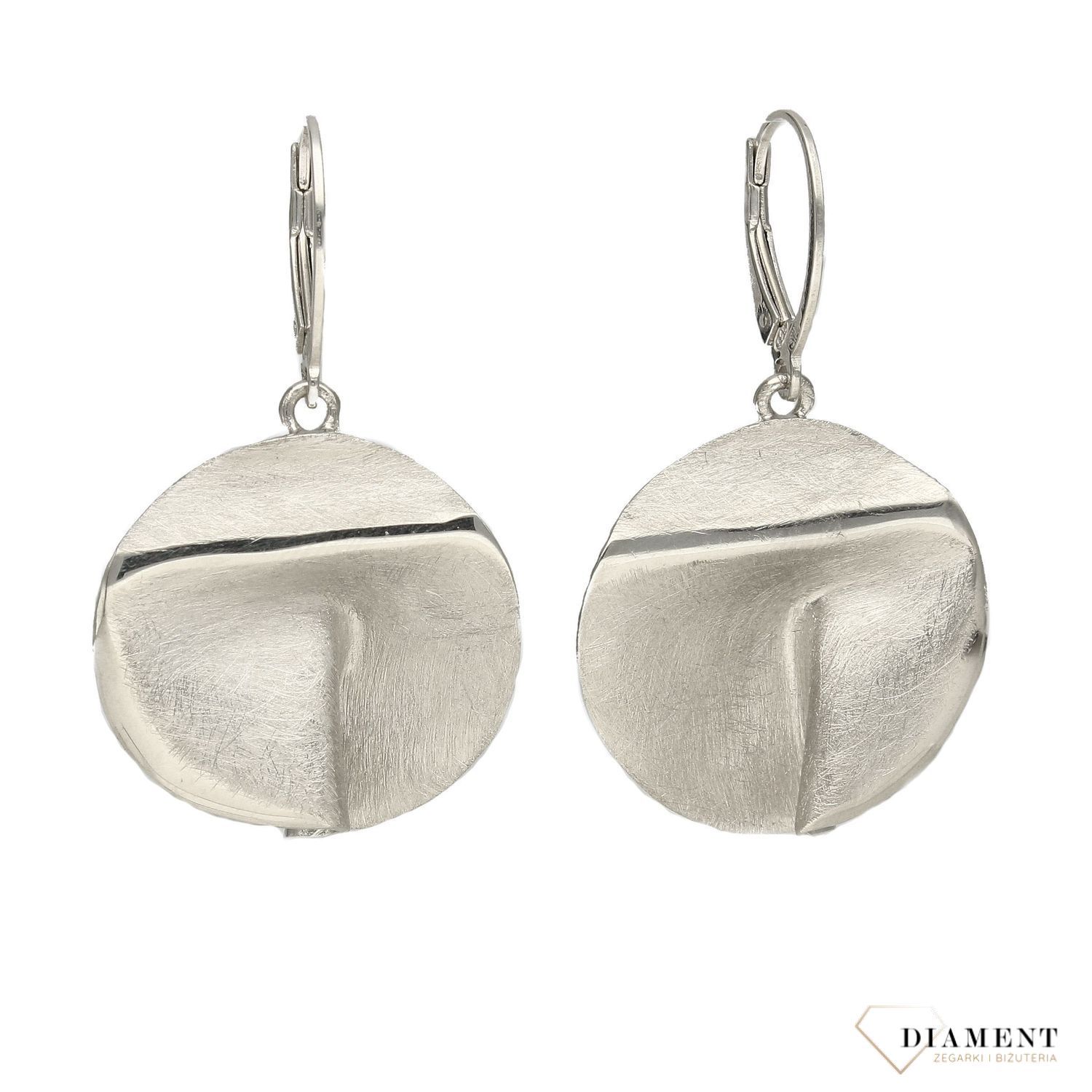 Kolczyki srebrne 'Pogniecione koła' 271271280800.jpg
