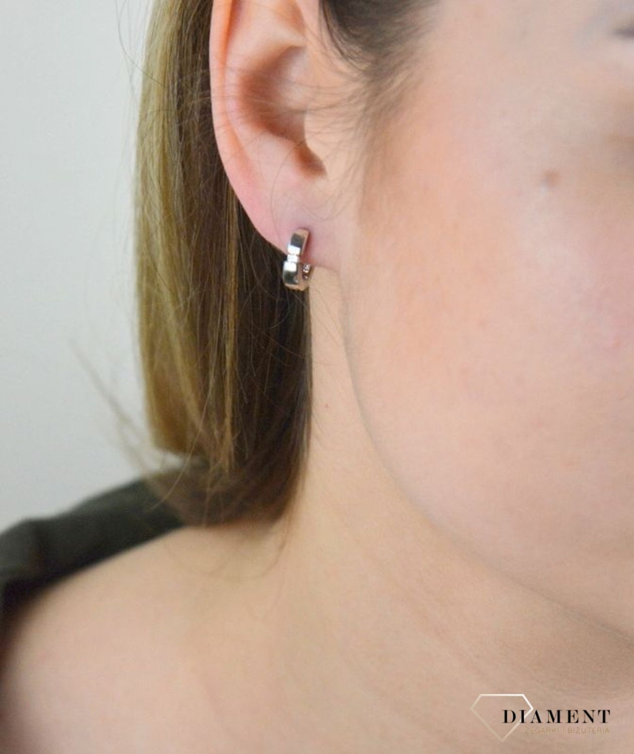 Kolczyki srebrne małe kółka z cyrkonią 271273060290.jpg