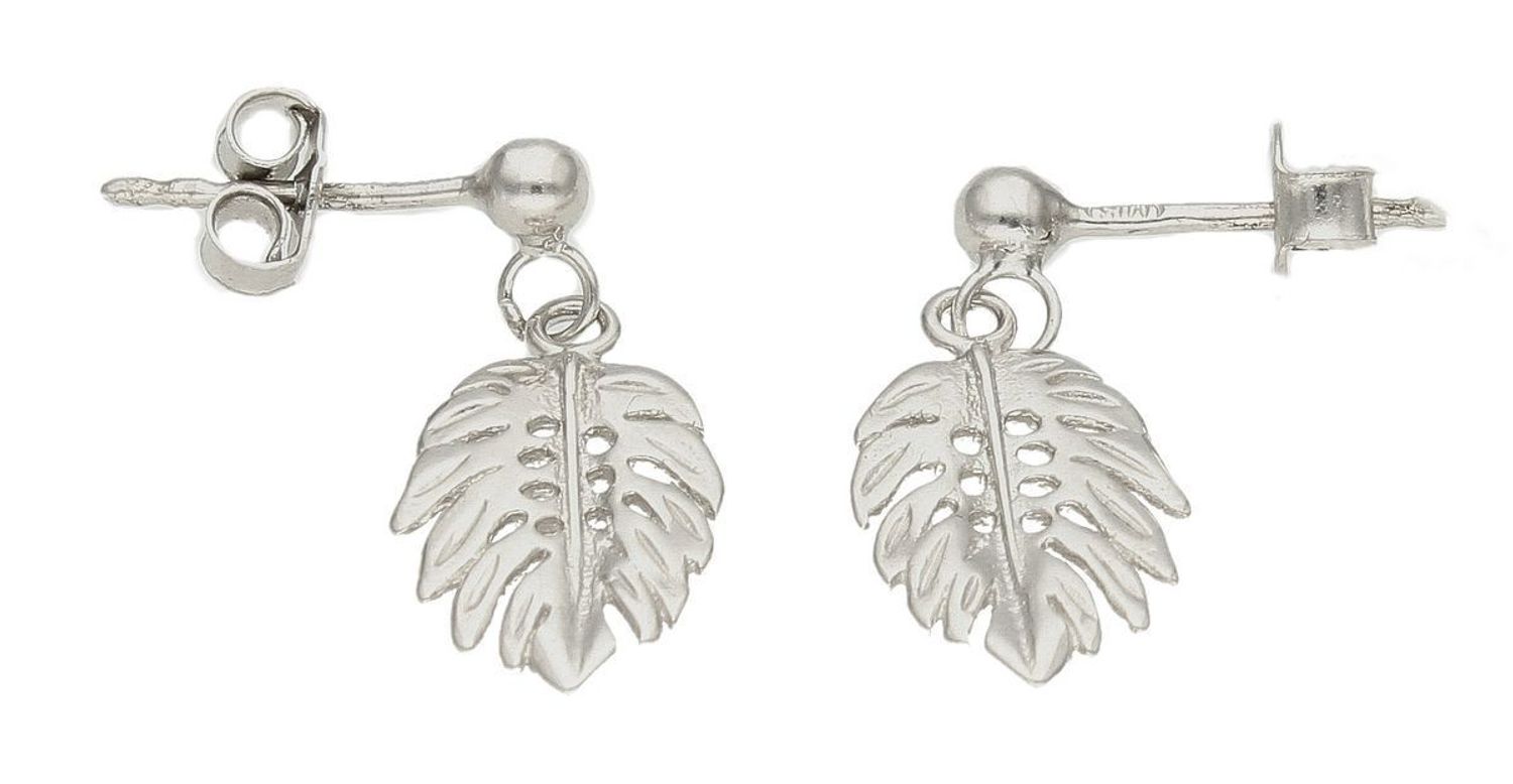 Kolczyki damskie  Liść Monstery  271275480230.jpg