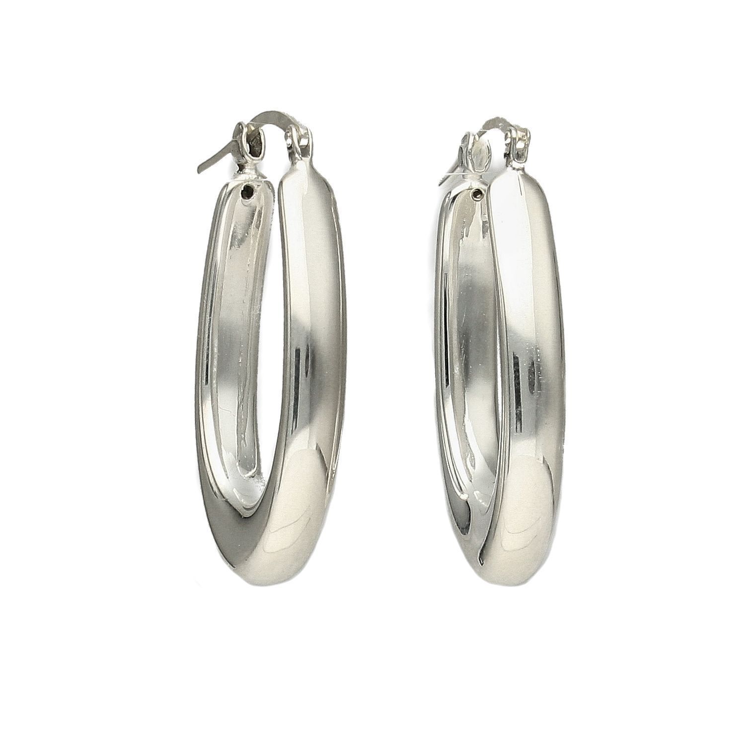 Owalne kolczyki srebrne 271910370440.jpg