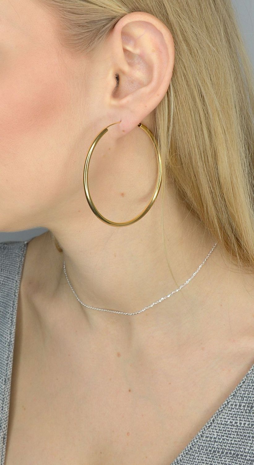 Srebrne kolczyki pozłacane koła 6,5 cm 271930170670.jpg