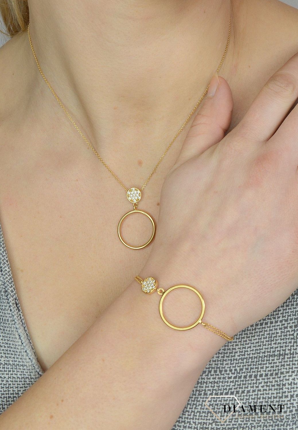 Srebrna bransoletka damska 925 koła z cyrkonią 272432090370v (2).jpg