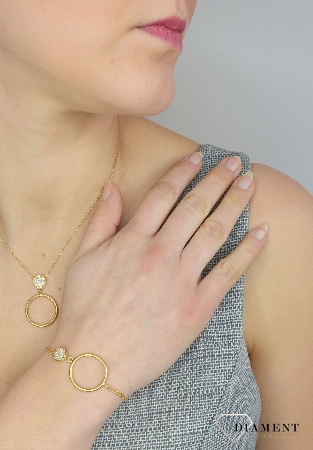 Srebrna bransoletka damska 925 koła z cyrkonią 272432090370v (2).jpg