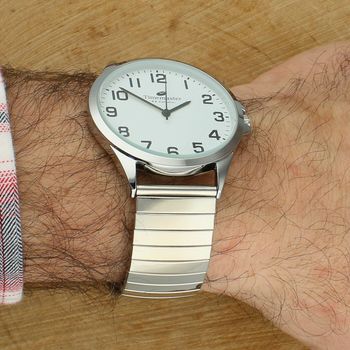 Timemaster 27301 – zegarek męski stretch, bransoleta rozciągana, klasyczny (3).jpg