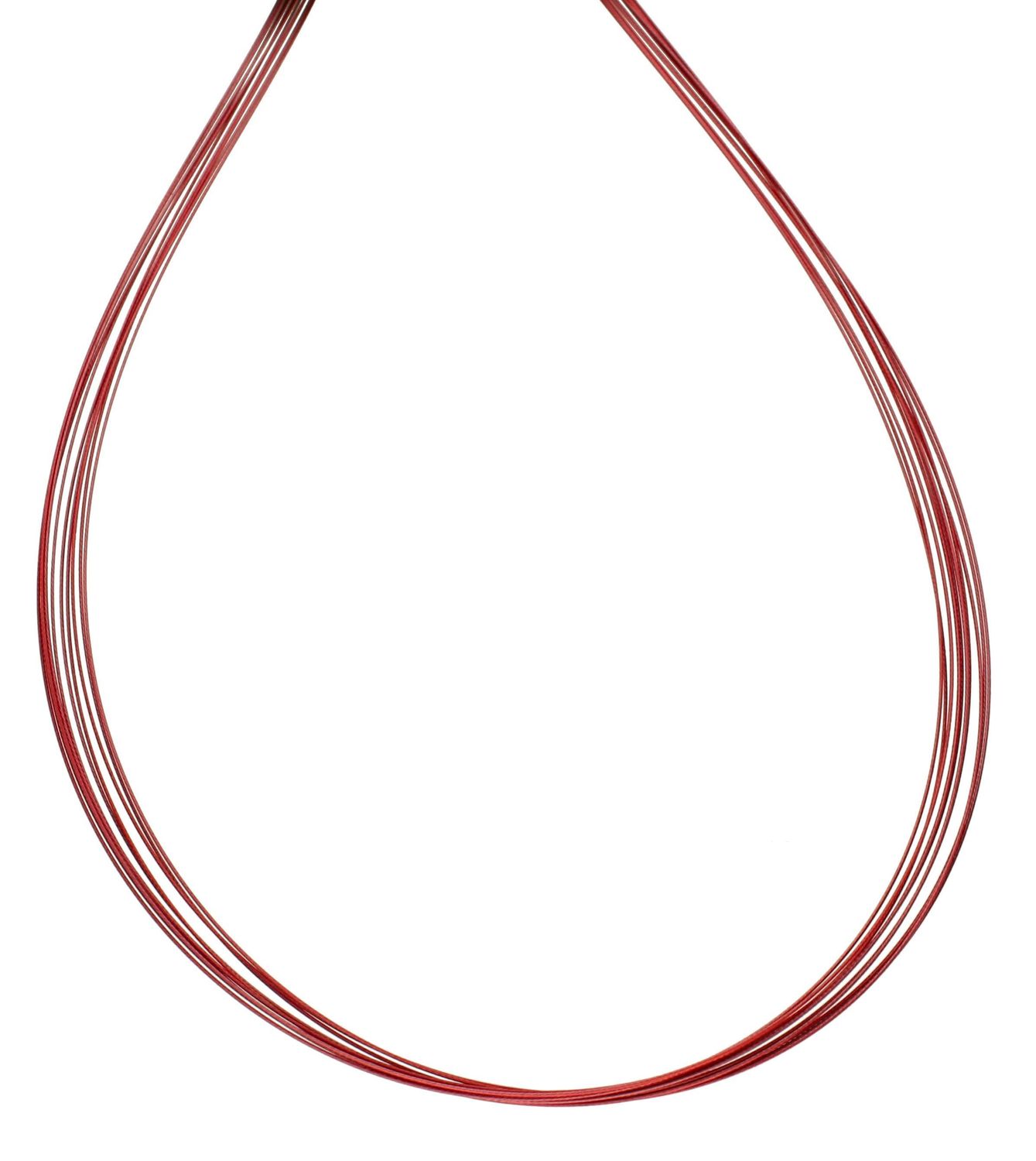 Naszyjnik sztywna żyłka czerwona 27471016-4.  Naszyjnik damski żyłki. Naszyjnik damski sztywna żyłka. Naszyjnik czerwony. Naszyjnik młodzieżowy. Naszyjnik żyłka na lato. Naszyjnik idealny dla nastolatki (1).jpg