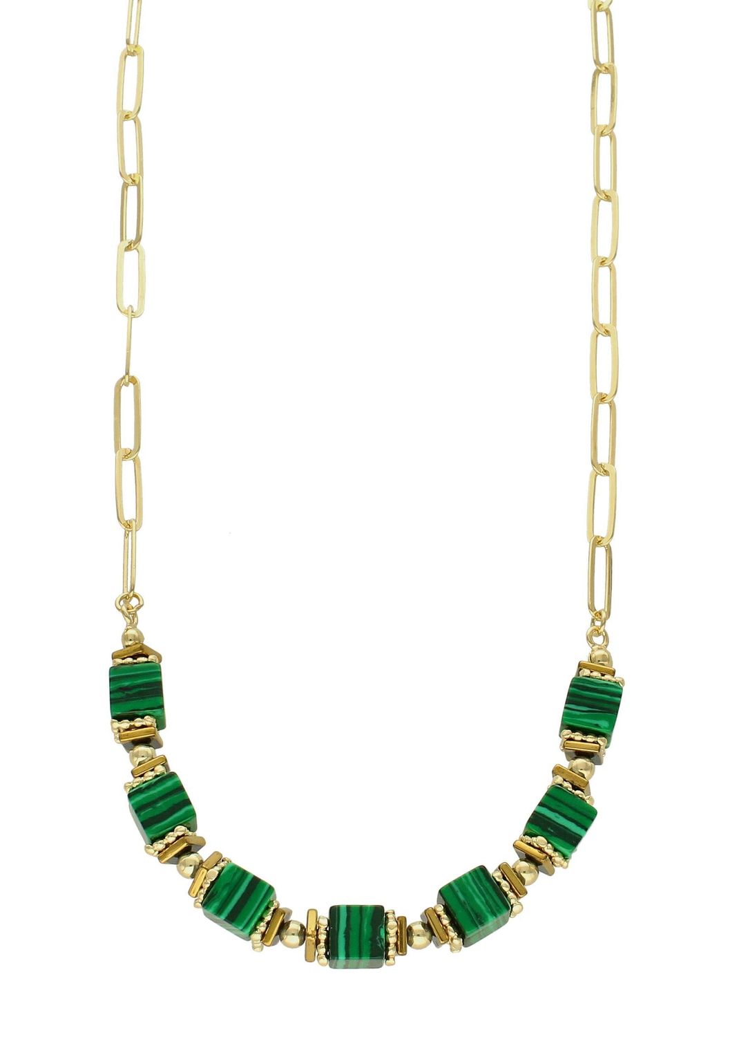 Naszyjnik damski srebrny pokryty zlotem z malachitem 27483375. Naszyjnik damski srebrny. Naszyjnik srebrny damski z malachitem. Naszyjnik srebrny pokryty złotem. Naszyjnik srebrny damski z kamieniem. Naszyjnik idealny na każdą.jpg