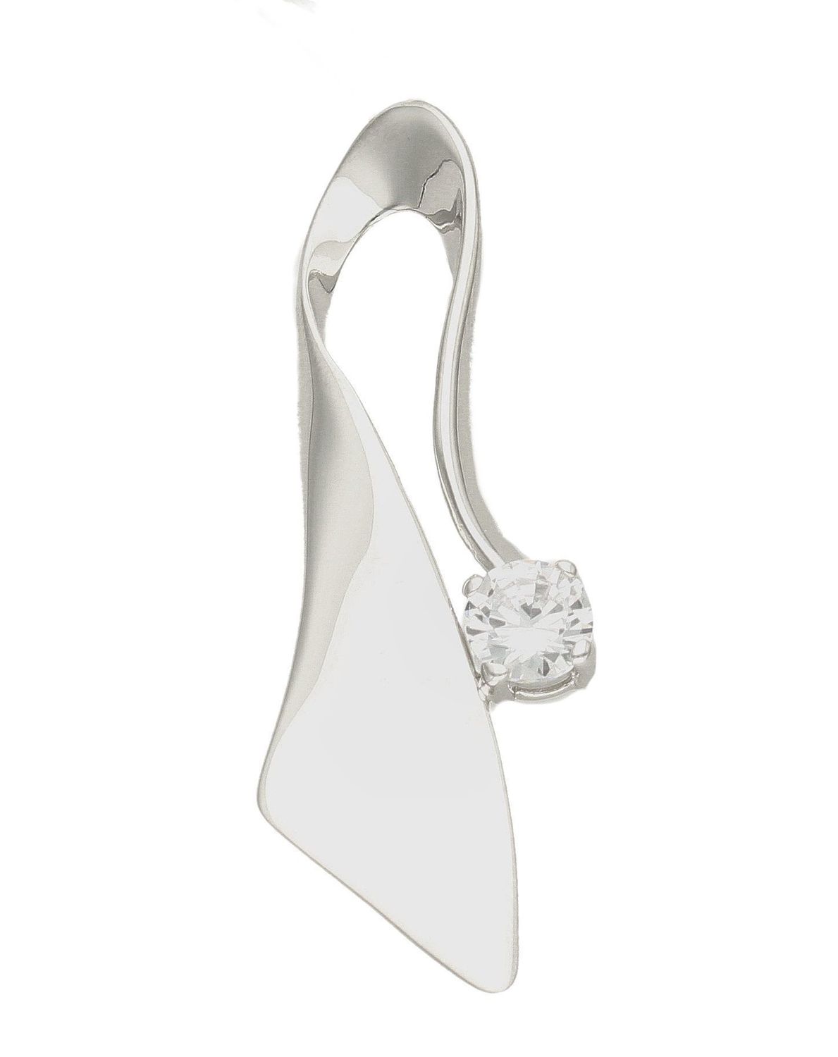 Srebrna zawieszka podłużna z małą cyrkonią 27627154. Srebrna zawieszka podłużna z małą cyrkonią. Srebrna zawieszka idealna na prezent. Srebrna zawieszka do kompletu z kolczykami. Srebrna zawieszka podłużna.jpg