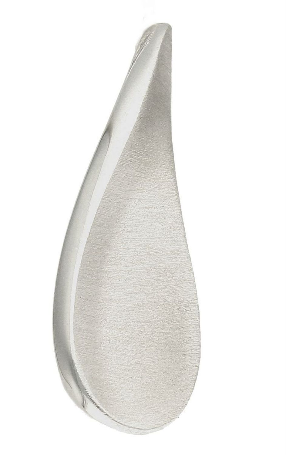 Zawieszka damska  Satynowany sopelek  Srebrna zawieszka o ponadczasowej formie i oryginalnej satynowanej powierzchni. Została wykonana z najwyższej jakości srebra próby 925. Idealny pomysł na prezent..jpg