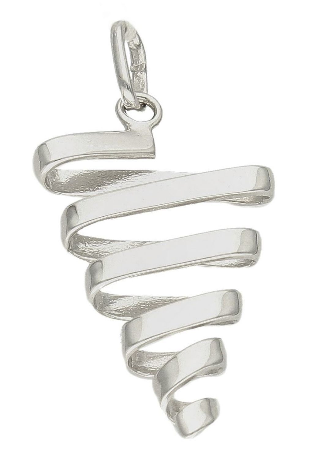 Zawieszka damska  Srebrna wstążka  276275580240 Biżuteria o ciekawym designie, która  została wykonana z najwyższej jakości srebra próby 925. Idealny pomysł na prezent..jpg