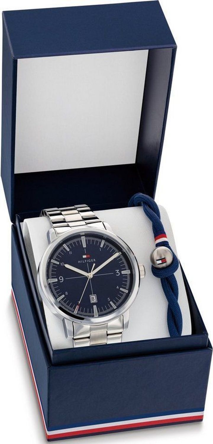 Zegarek męski na bransolecie Tommy Hilfiger Gift Set 2770149 w 2770149..jpg