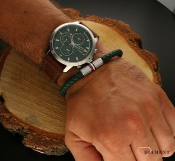 Męski zestaw prezentowy zegarek  Tommy Hilfiger Jameson Le 2770154  z bransoletką w zestawie Zestaw idealny na prezent dla ukochanego mężczyzny. Zegarek z bransoletką TOMMY HILFIGER 2770154 (1).jpg