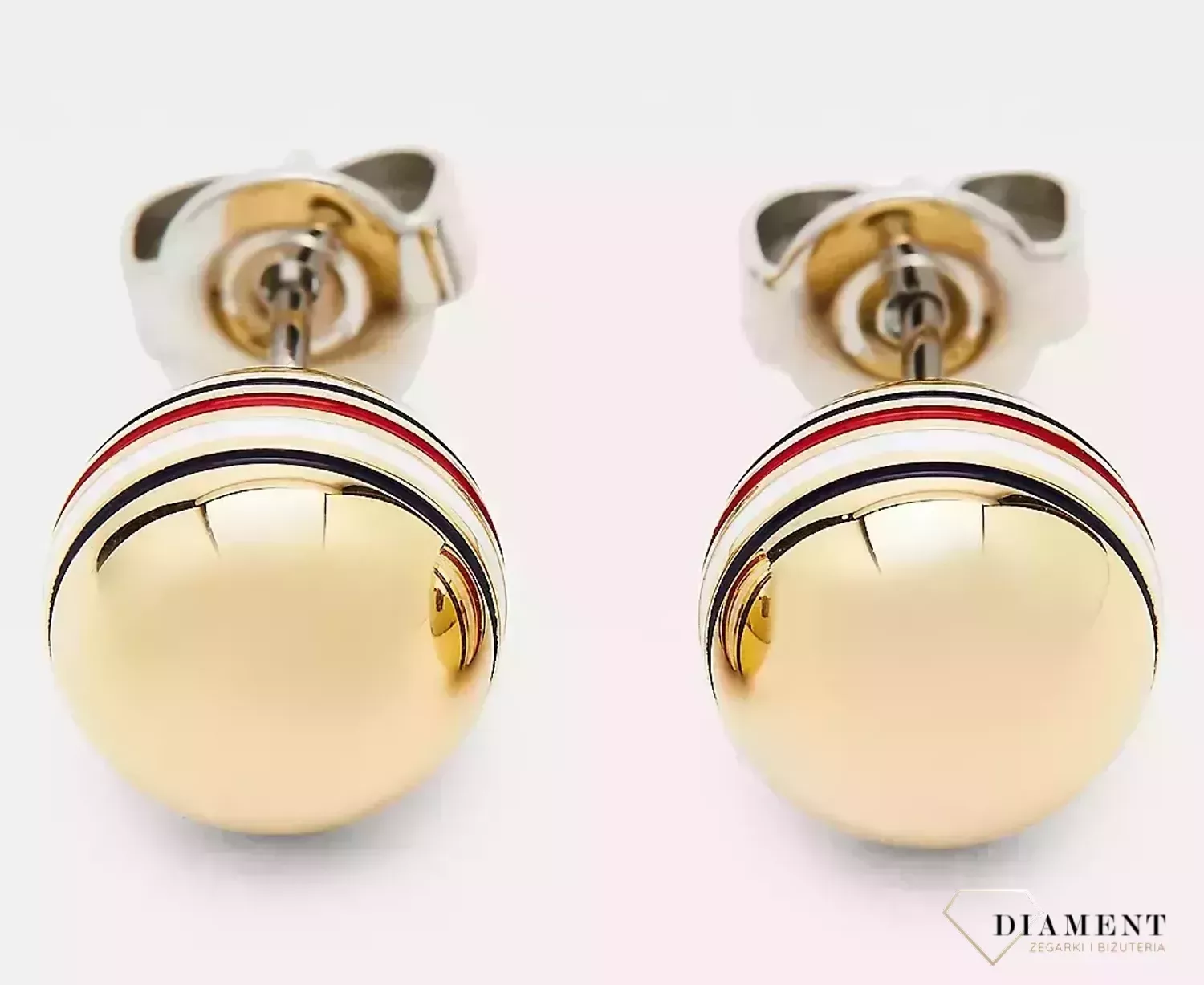 Kolczyki damskie koła Tommy Hilfiger koła 2780388 ✓Biżuteria Tommy Hilfiger✓Kolczyki w kolorze złotym w Sklepie z Biżuterią zegarki-diament.pl✓Piękne i Eleganckie kolczyki✓Darmowa wysyłka✓ (1).webp