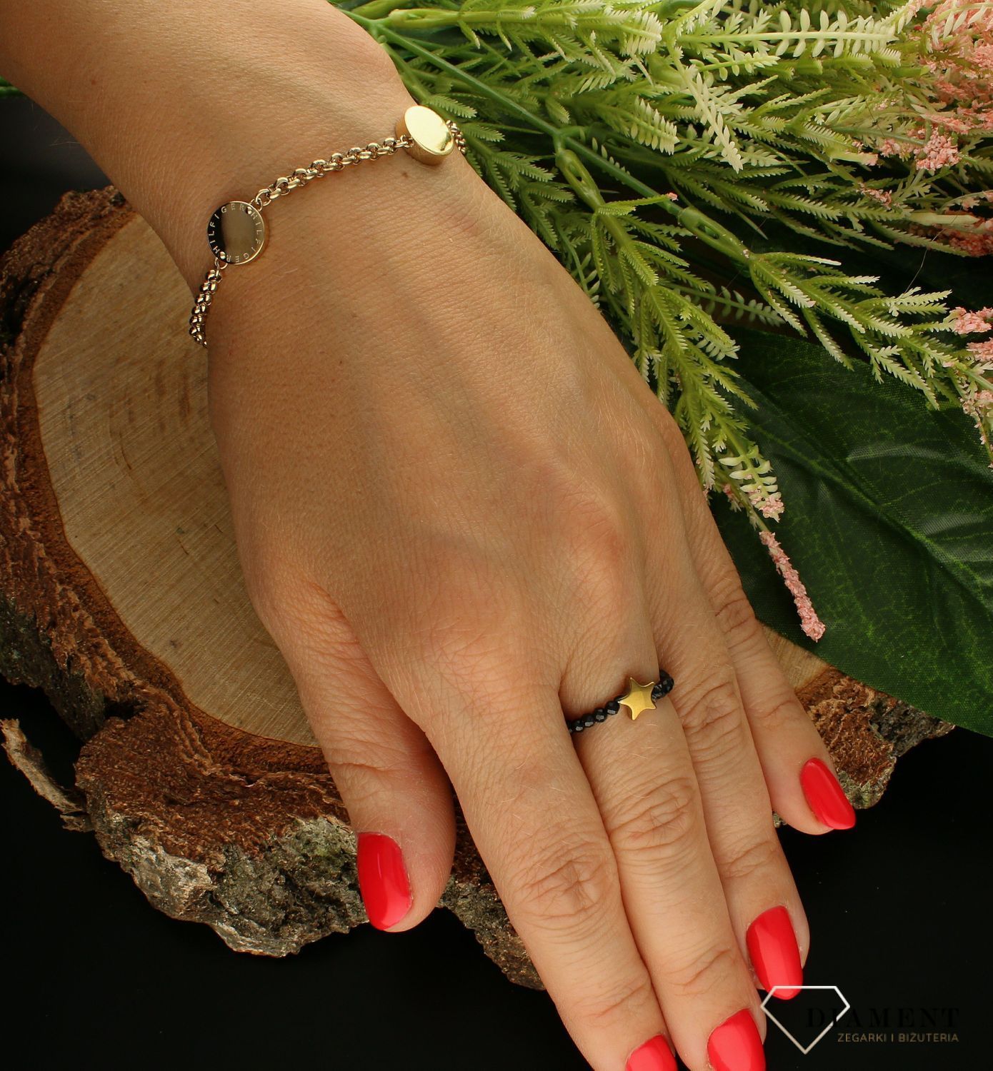 Złota bransoletka damska Tommy Hilfiger 2780659.jpg