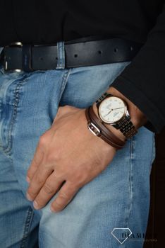 Bransoletka męska Tommy Hilfiger 'Brązowa skóra TH' 2790027✓Bransoleta męska w Sklepie z Biżuterią zegarki-diament.pl✓ Piękne i Eleganckie Bransolety męskie (5).JPG