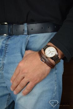 Bransoletka męska Tommy Hilfiger 'Brązowa skóra TH' 2790027✓Bransoleta męska w Sklepie z Biżuterią zegarki-diament.pl✓ Piękne i Eleganckie Bransolety męskie (7).JPG