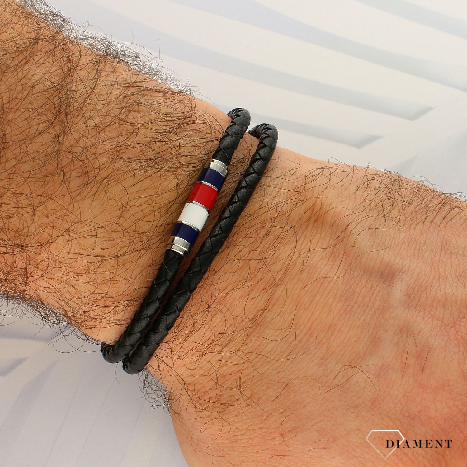 Bransoletka męska Tommy Hilfiger 2790056. ✓Biżuteria męska w Sklepie z Biżuterią zegarki-diament.pl✓Piękne i Eleganckie Bransolety męskie.webp