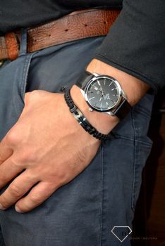 Bransoletka męska Tommy Hilfiger 'Czarne TH'✓ Biżuteria męska ✓ Prezent dla mężczyzny✓Bransoletki męskie w Sklepie z Biżuterią zegarki-diament (2).JPG