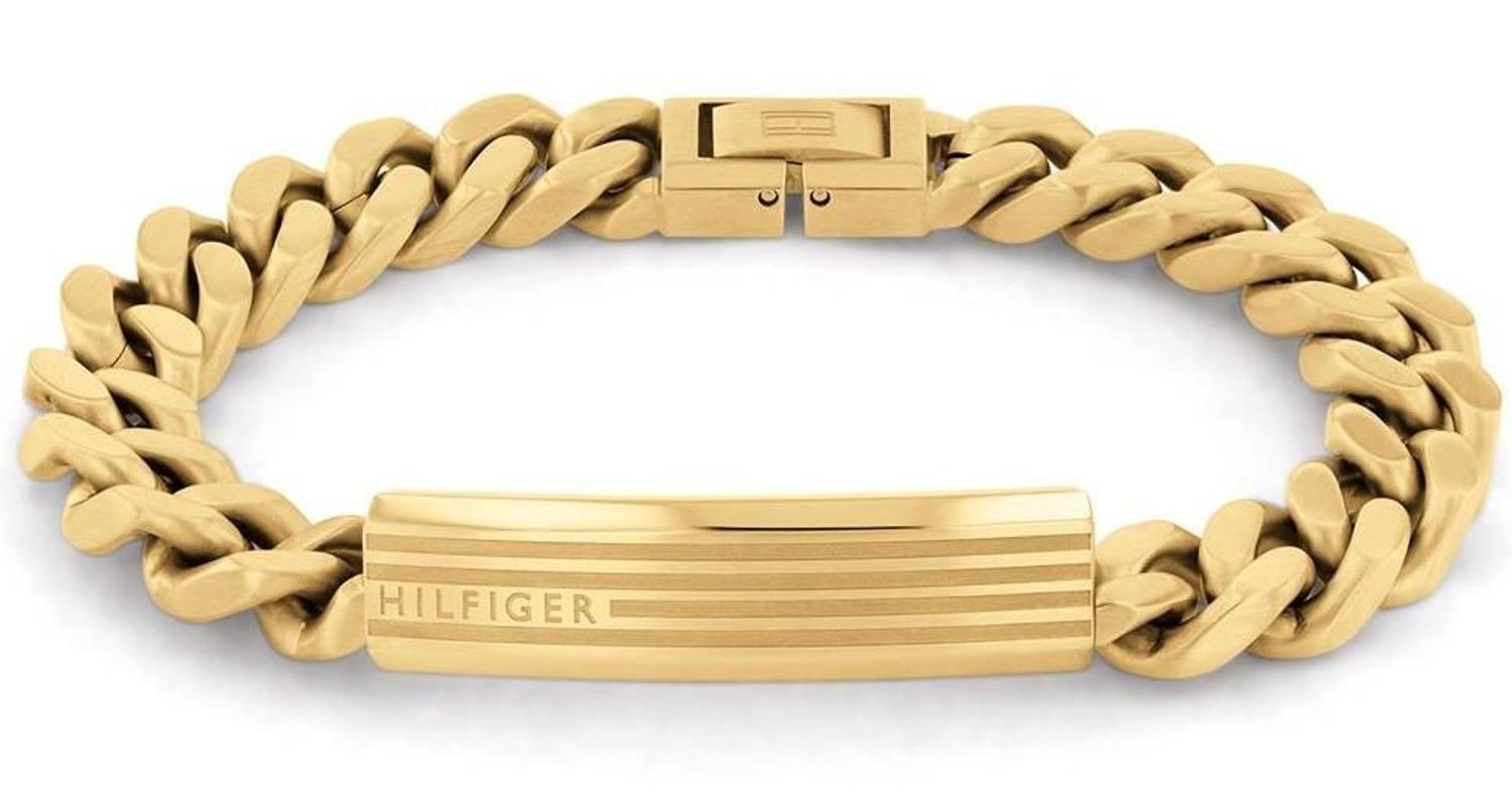 Bransoletka w kolorze złota Tommy Hilfiger 2790346 złota z grawerem..jpg