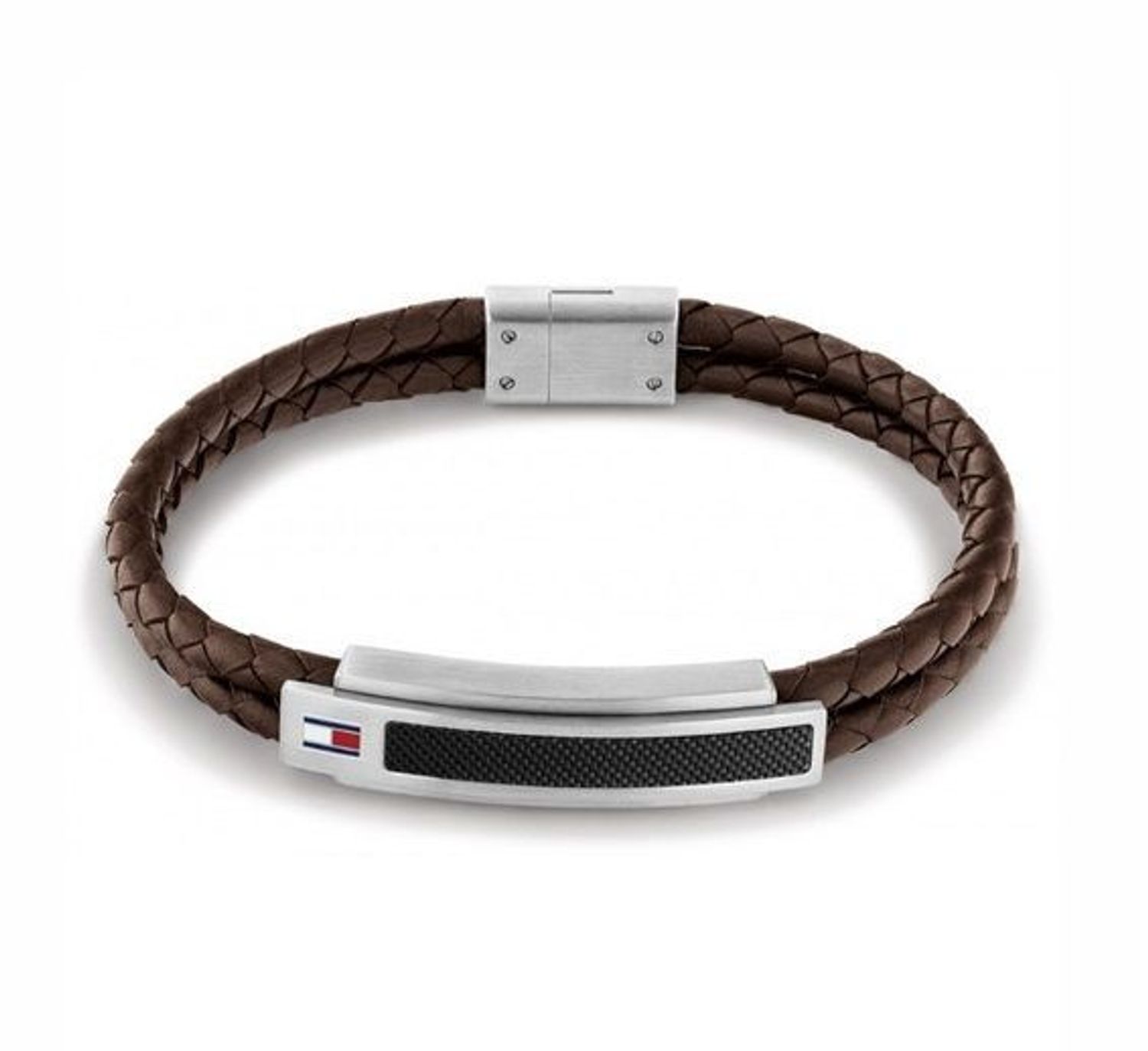 Bransoletka męska skórzana TOMMY HILFIGER Brązowy 2790355.jpg