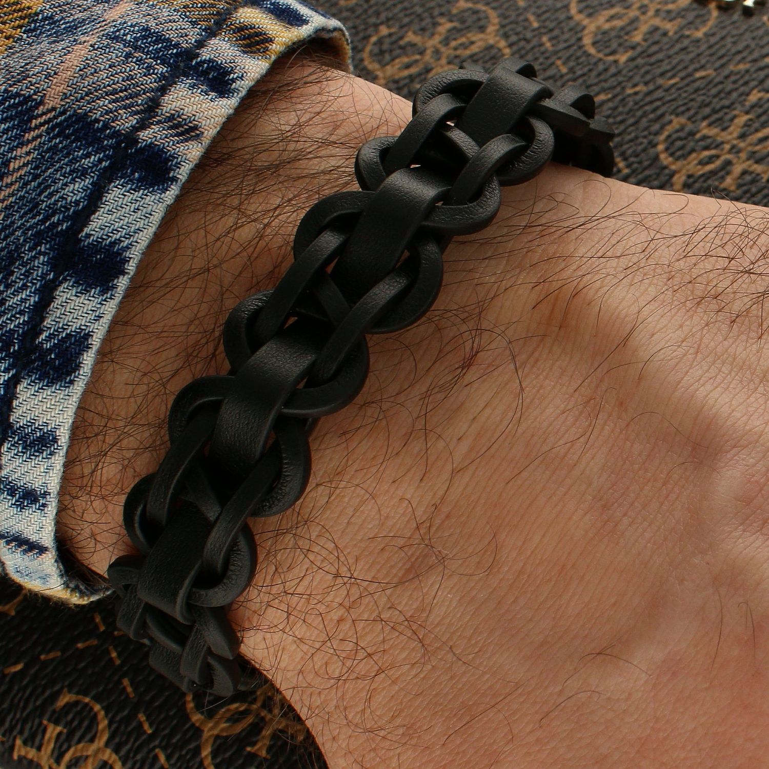 Bransoletka męska skórzana plecionka Tommy Hilfiger 2790372.jpg