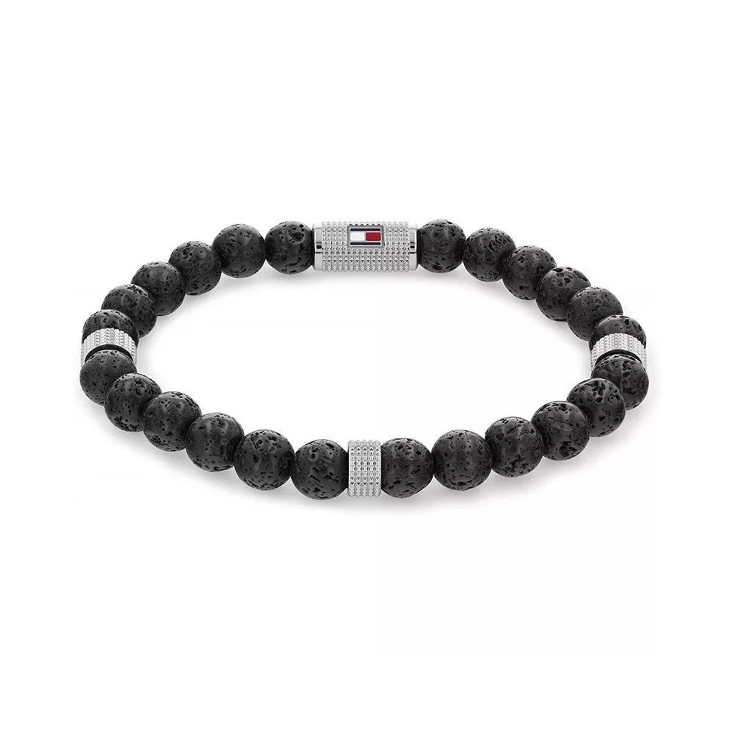 Bransoletka męska Tommy Hilfiger kamień wulkaniczny 2790435.  Bransoletka męska. Markowa biżuteria. Bransoletka męska duża. Bransoletka do zegarka. Biżuteria dla mężczyzny na prezent. Męska bransoletka z koralików.jpg