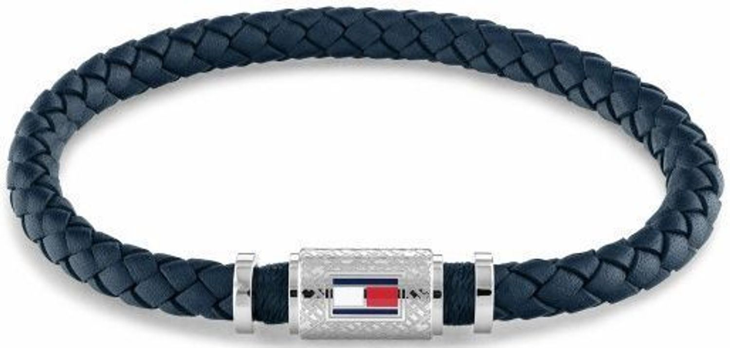 Bransoletka męska Tommy Hilfiger granatowa plecionka 2790452. . Bransoletka będzie świetnym pomysłem na prezent, który podkreśli wyczucie stylu i aktualne trendy. Bransoletka świetnie będzie się prezentow.jpg
