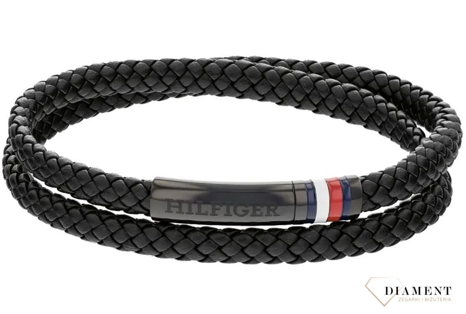 Bransoletka męska Tommy Hilfiger podwójna czarna plecionka 2790552. Bransoletka męska plecionka. Męska bransoletka zielona. Oryginalna biżuteria z Tommiego Hilfingera. Męska bransoletka Tommy Hilfiger. Podwójna bransoletka..jpg