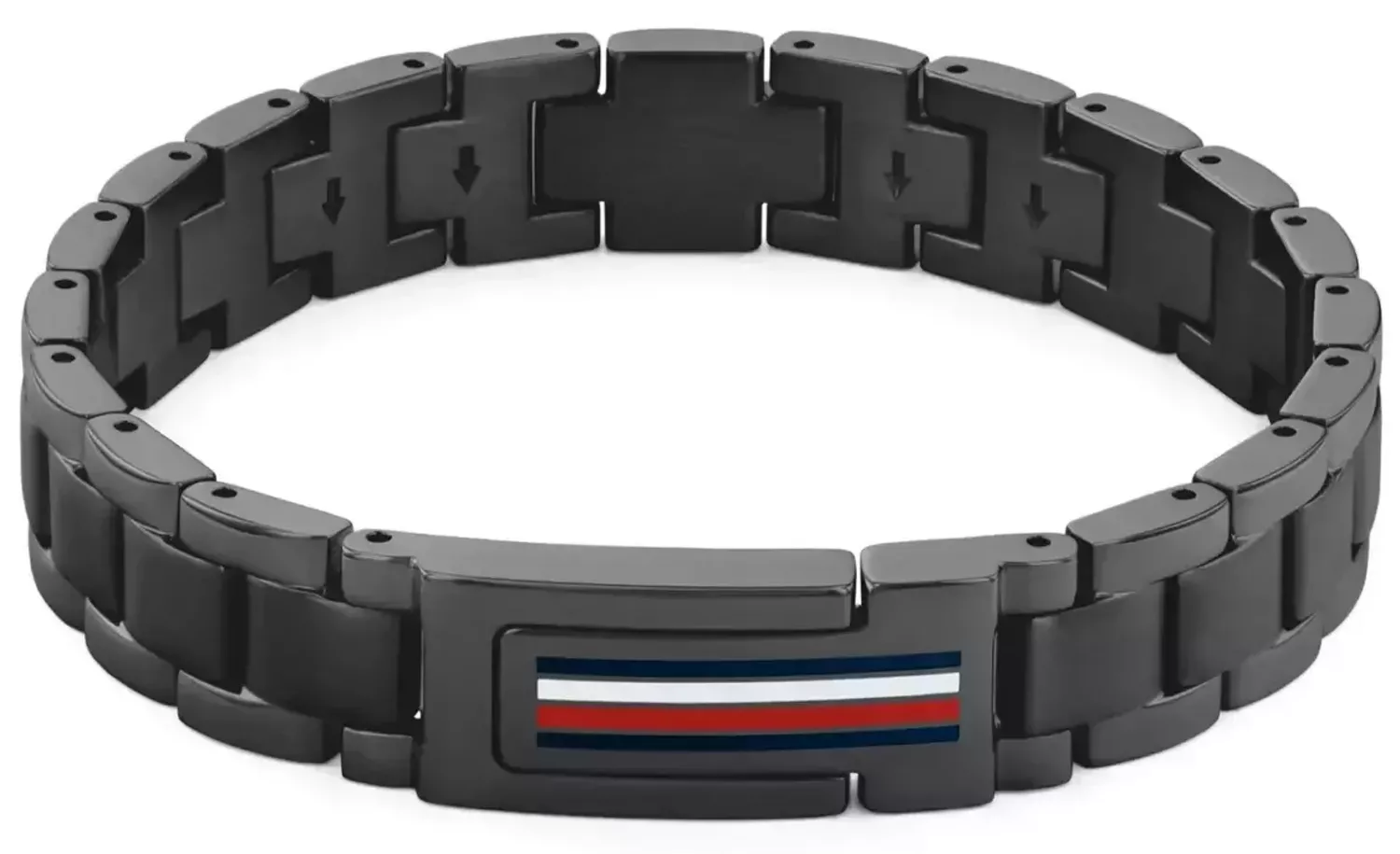 Bransoletka męska stalowa czarna TOMMY HILFIGER 2790597 Bransoletka męska Tommy Hilfiger została wykonana z wysokiej jakości stali szlachetnej. 222.webp