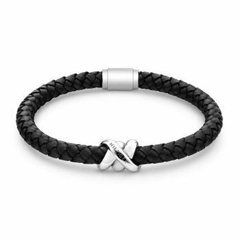 Bransoletka męska Tommy Hilfiger 2790734 – czarna skórzana z węzłem żeglarskim, 19 cm.jpg