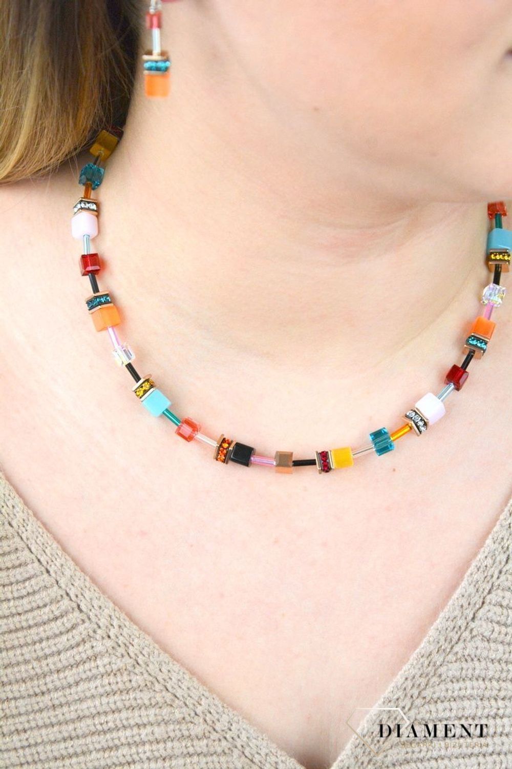 Naszyjnik damski Swarovski Coeur De Lion tygrysie oko-różowe złoto 2838101582. Biżuteria idealna zarówno na eleganckie, jak i niezobowiązujące okazje, wykonana z połyskujących kryształów Swarovski®. Idea.jpg