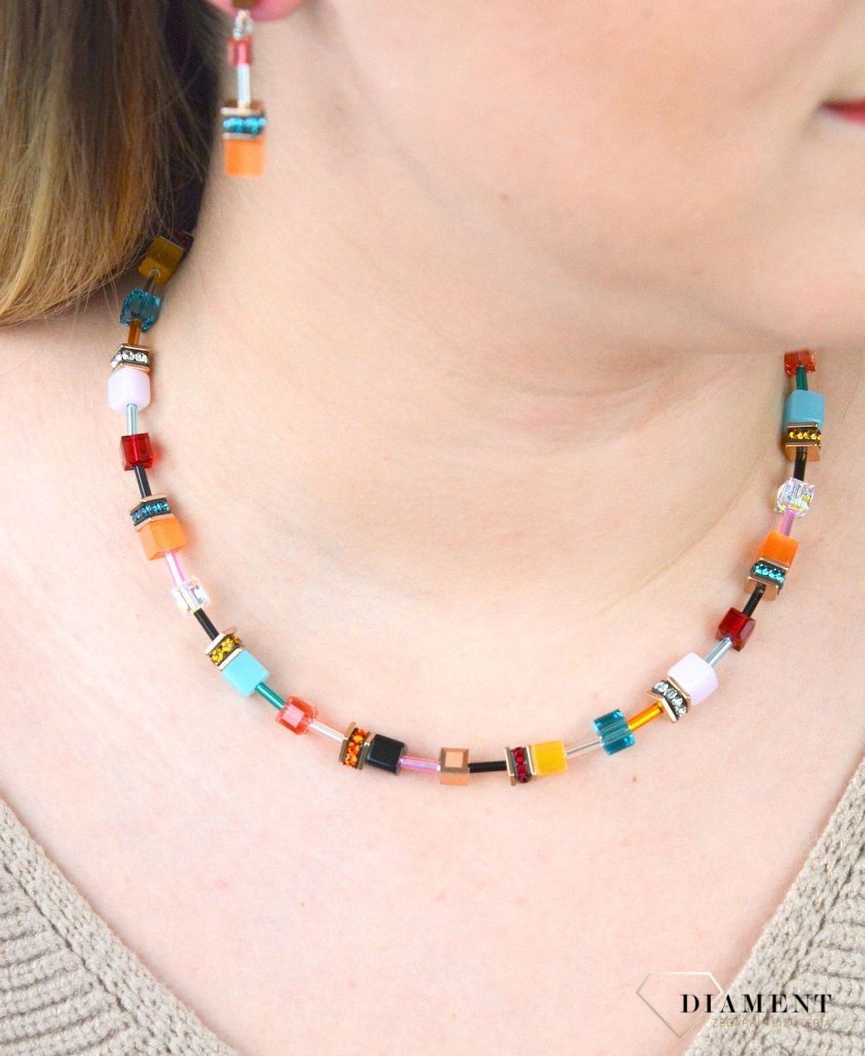 Naszyjnik damski Swarovski Coeur De Lion tygrysie oko-różowe złoto 2838101582. Biżuteria idealna zarówno na eleganckie, jak i niezobowiązujące okazje, wykonana z połyskujących kryształów Swarovski®. Idea.jpg