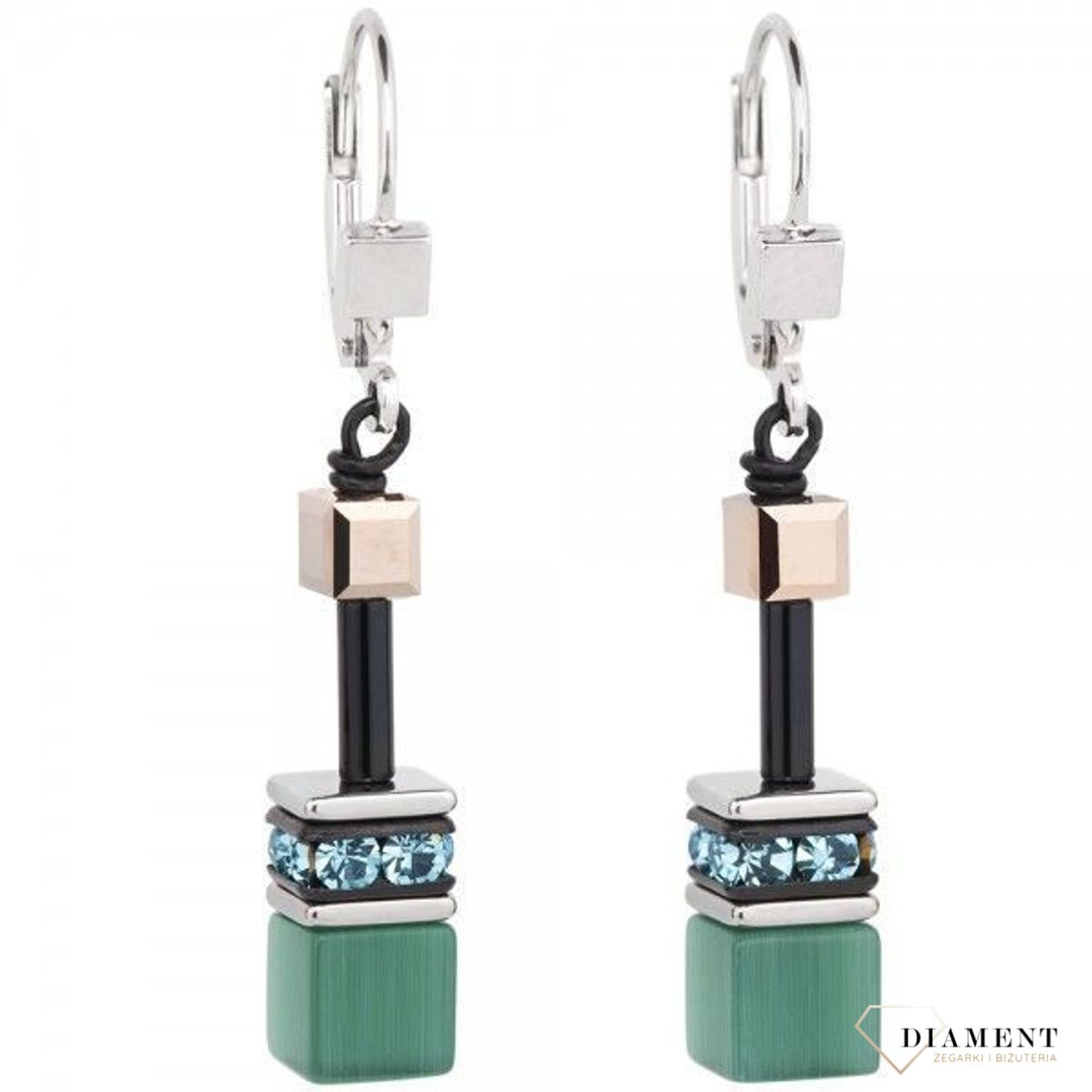 Kolczyki srebrne COEUR DE LION KLC-CER-283820-0537.jpg