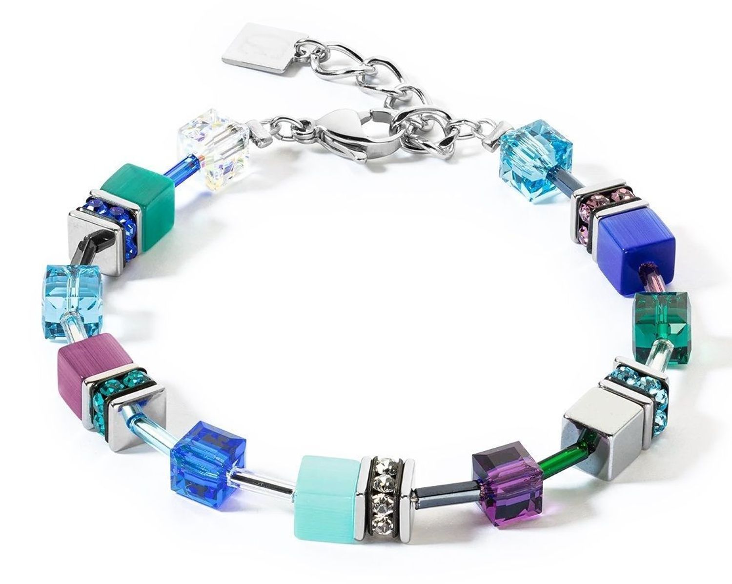 Bransoletka damska Coeur De Lion tygrysie oko hematyt 2838300608. Bransoletka stalowa damska. Bransoletka damska z kamieniami naturalnymi. Bransoletka damska z kryształkami. Bransoletka damska Coeur De Lion idealna na prezent..jpg