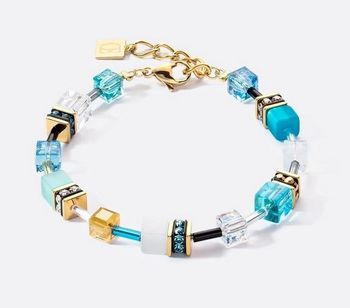 Bransoletka damska Swarovski Coeur De Lion tygrysie oko, hematyt 2838300616.jpg