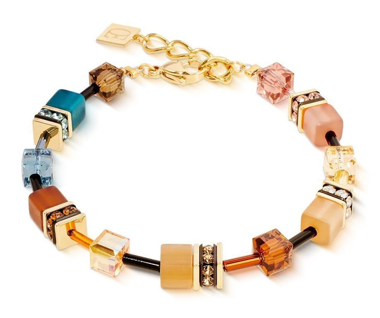 Bransoletka damska Coeur de Lion GeoCUBE® Earth Mirage 283830-1131 – elegancka biżuteria damska.jpg