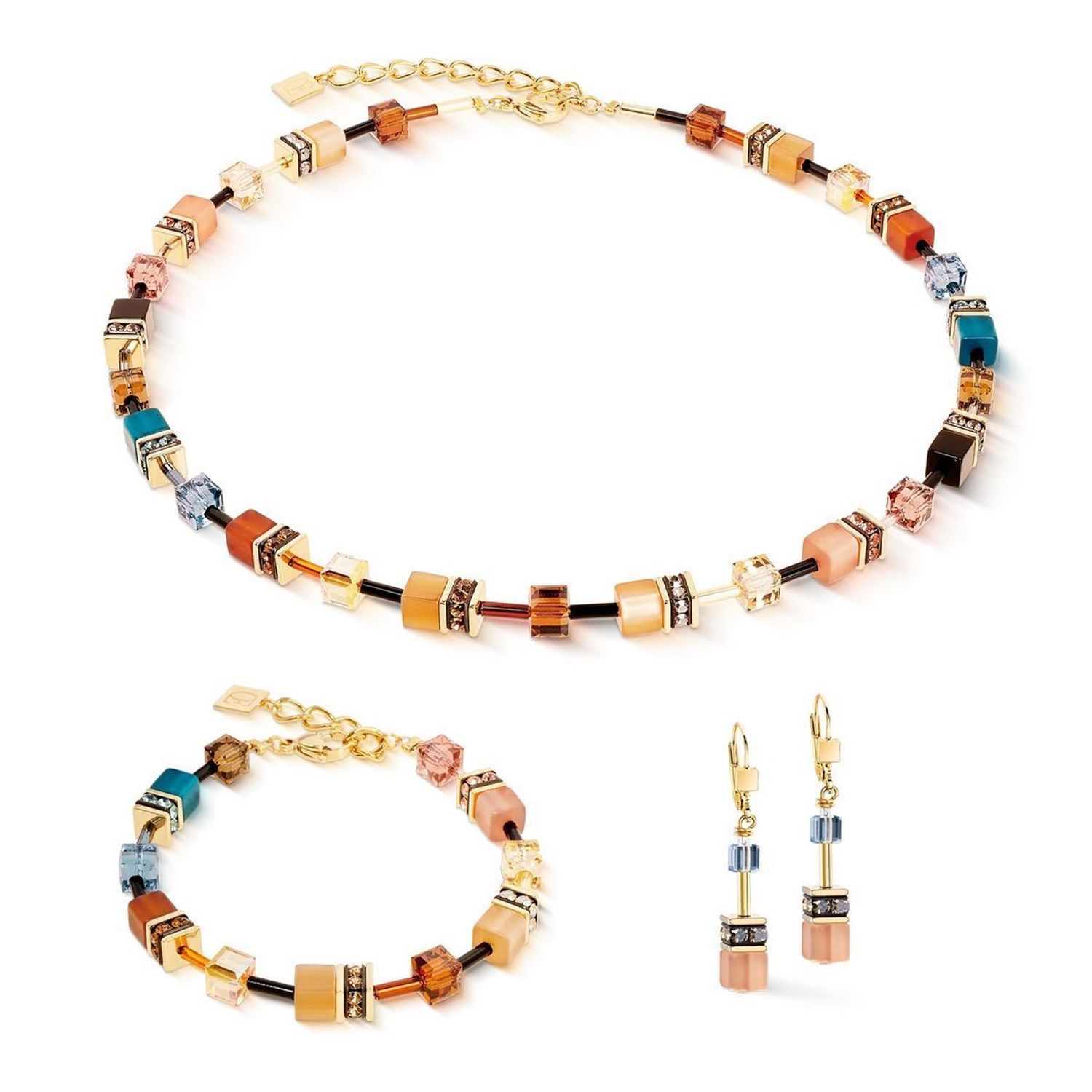 Bransoletka damska Coeur de Lion GeoCUBE® Earth Mirage 283830-1131 – elegancka biżuteria damska.jpg