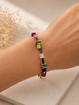 Bransoletka COEUR DE LION GeoCUBE® Multicolor Joy Goldf.jpg