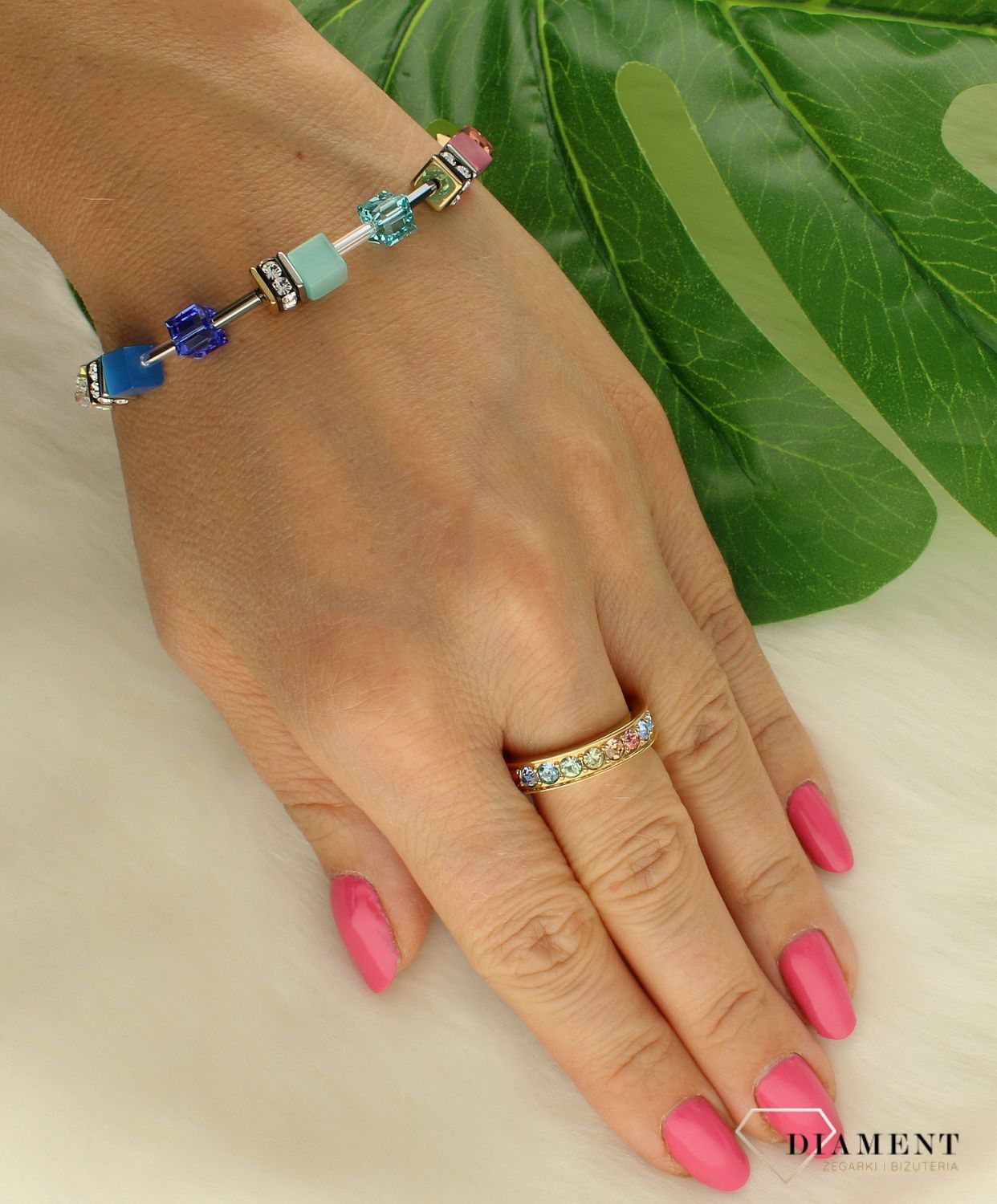 Bransoletka damska Coeur de Lion wielokolorowa  2838301521.jpg