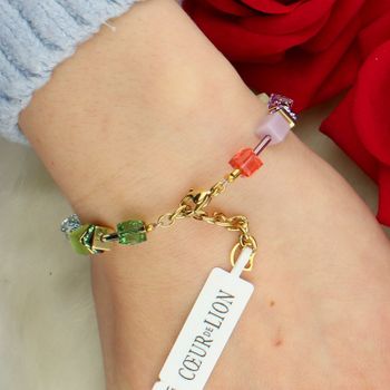 Bransoletka Coeur de Lion GeoCUBE® Spicy Sweetness 283830-1584 złota – kryształy Swarovski® (1).jpg