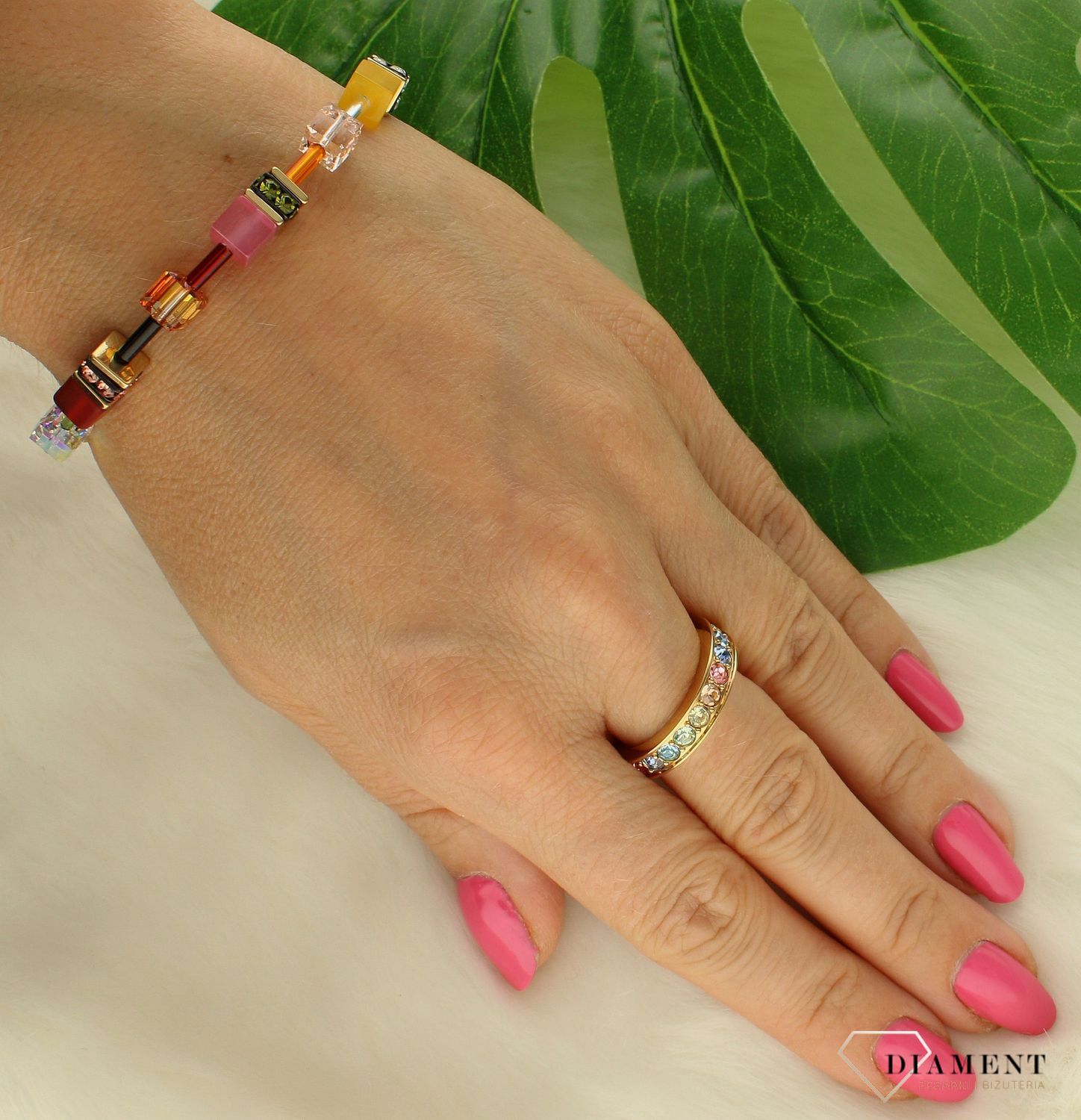 Bransoletka damska Coeur de Lion w kolorach lata 2838301585.jpg