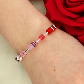 Bransoletka Coeur de Lion GeoCUBE® Iconic 283830-1903 czerwona – elegancka biżuteria damska (2).jpg