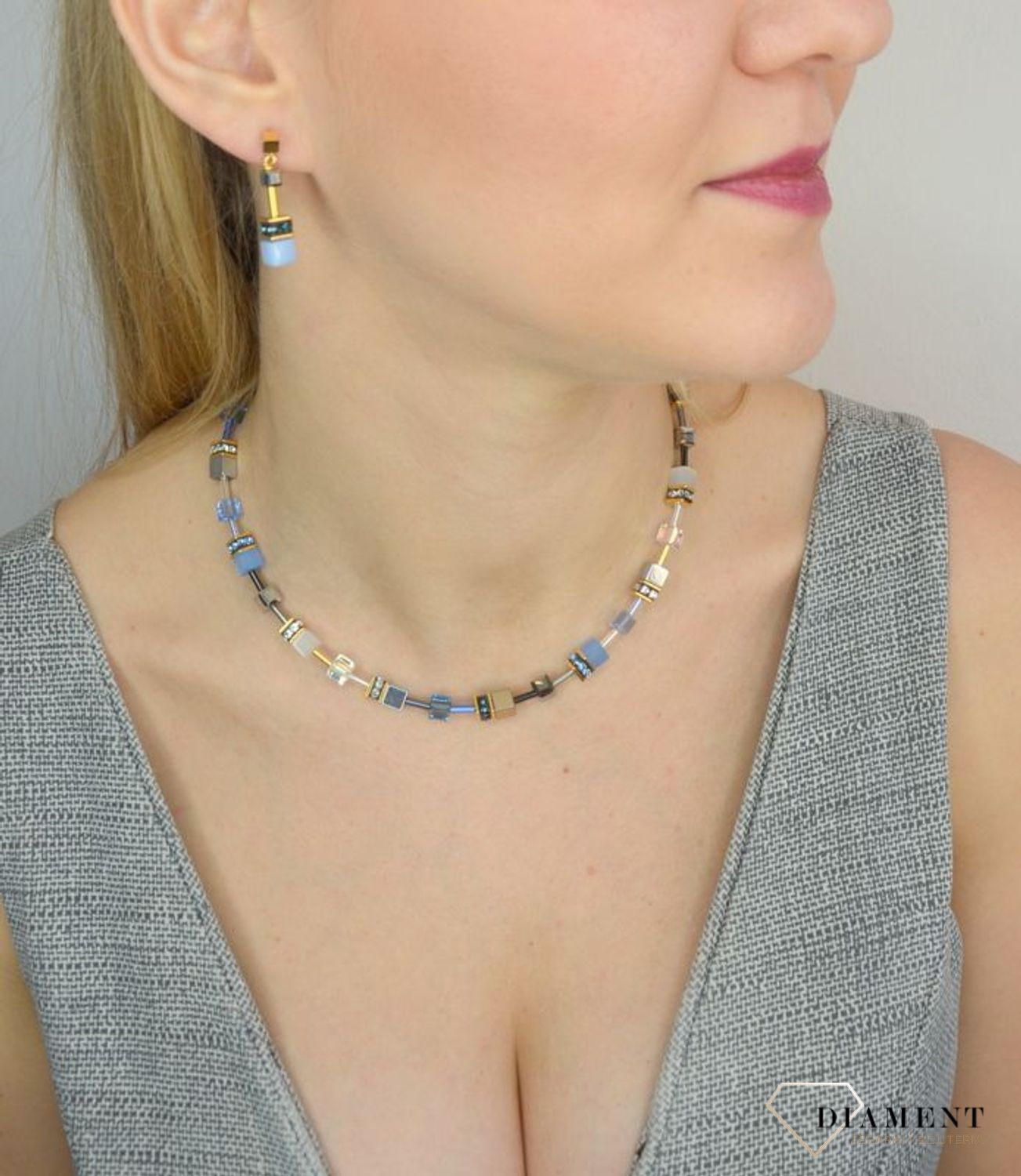 Kolczyki damskie Coeur De Lion tygrysie oko, Swarovski 2839210716.jpg