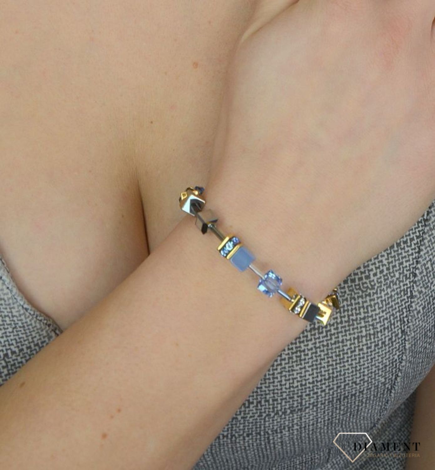 Bransoletka damska Swarovski Coeur De Lion 2839300716 Z elegancką bransoletką Coeur de Lion (1).jpg