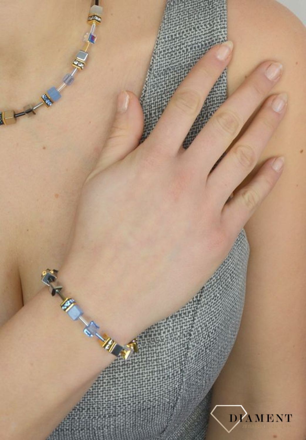 Bransoletka damska Swarovski Coeur De Lion 2839300716 Z elegancką bransoletką Coeur de Lion (1).jpg