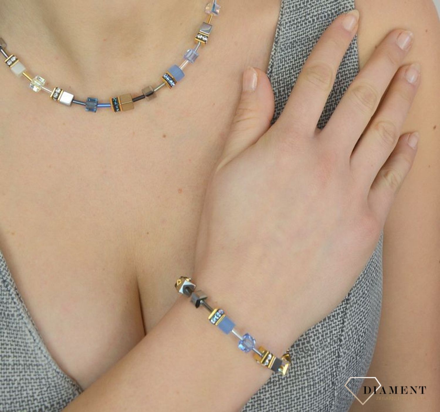 Bransoletka damska Swarovski Coeur De Lion 2839300716 Z elegancką bransoletką Coeur de Lion (1).jpg