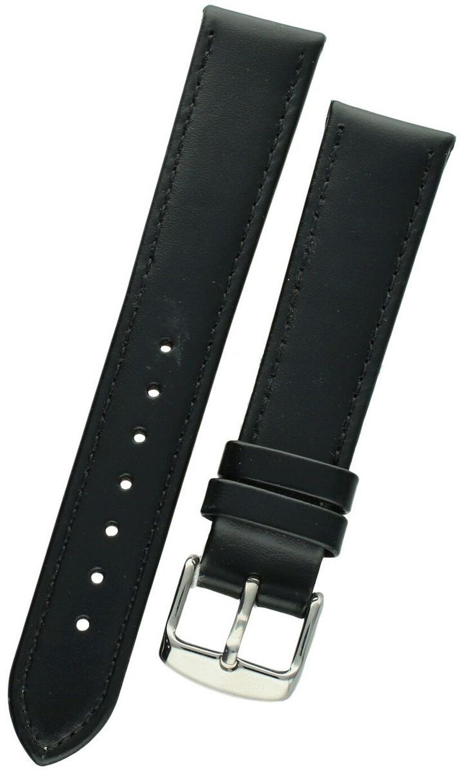 Skórzany pasek Condor – czarny, 11,37,5 cm, srebrna sprzączka.jpg